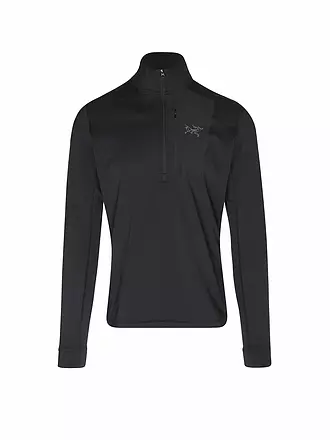 ARCTERYX | Zipshirt intimo da uomo RHO LT | schwarz
